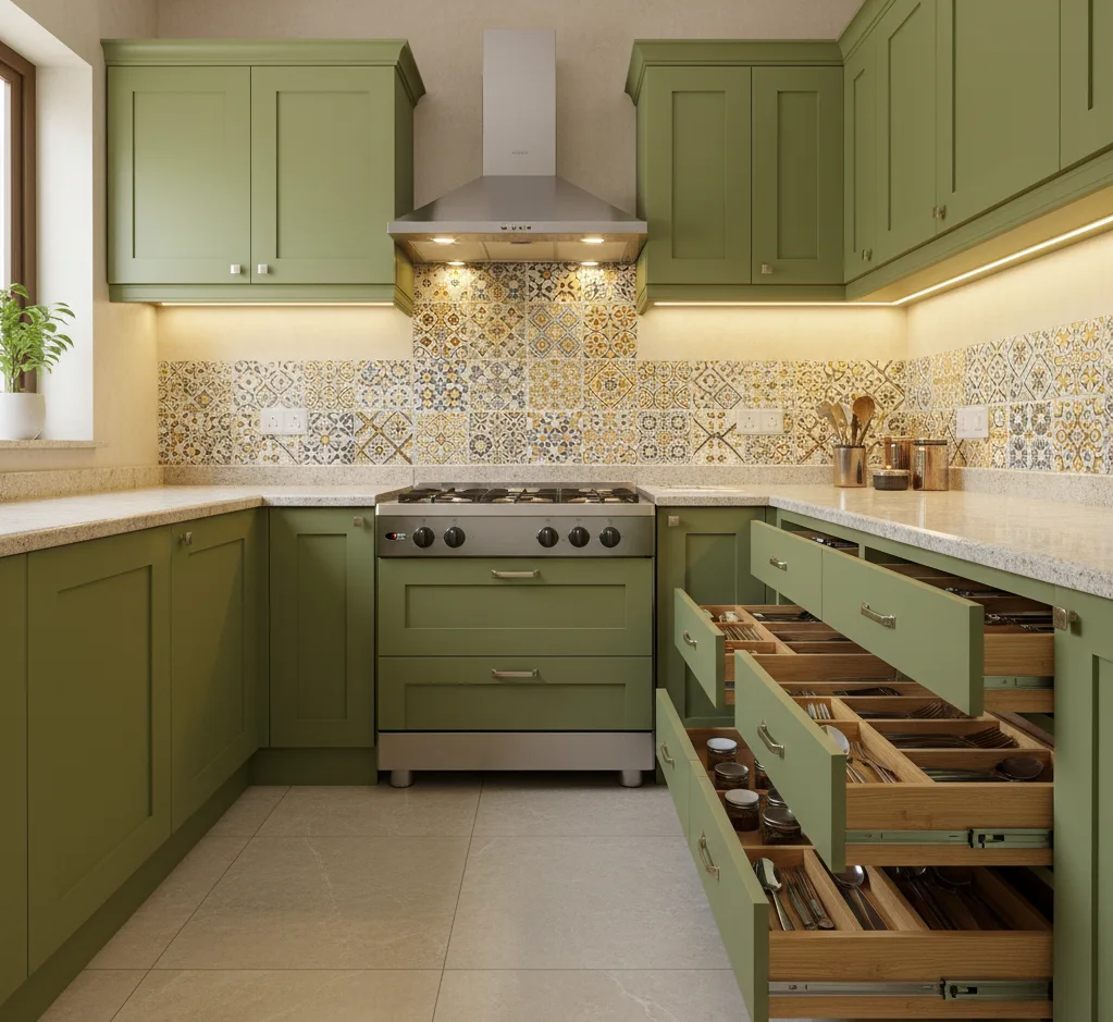 Small kitchen ideas with Drawer Dividers